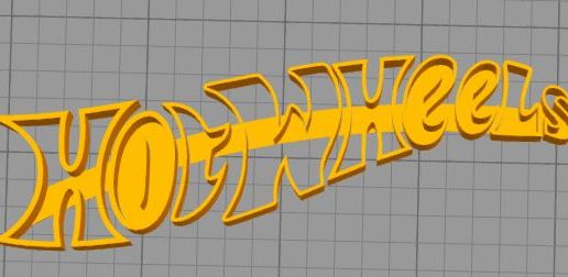 Hot Wheels Cookie Cutter - 3D model önizlemesi