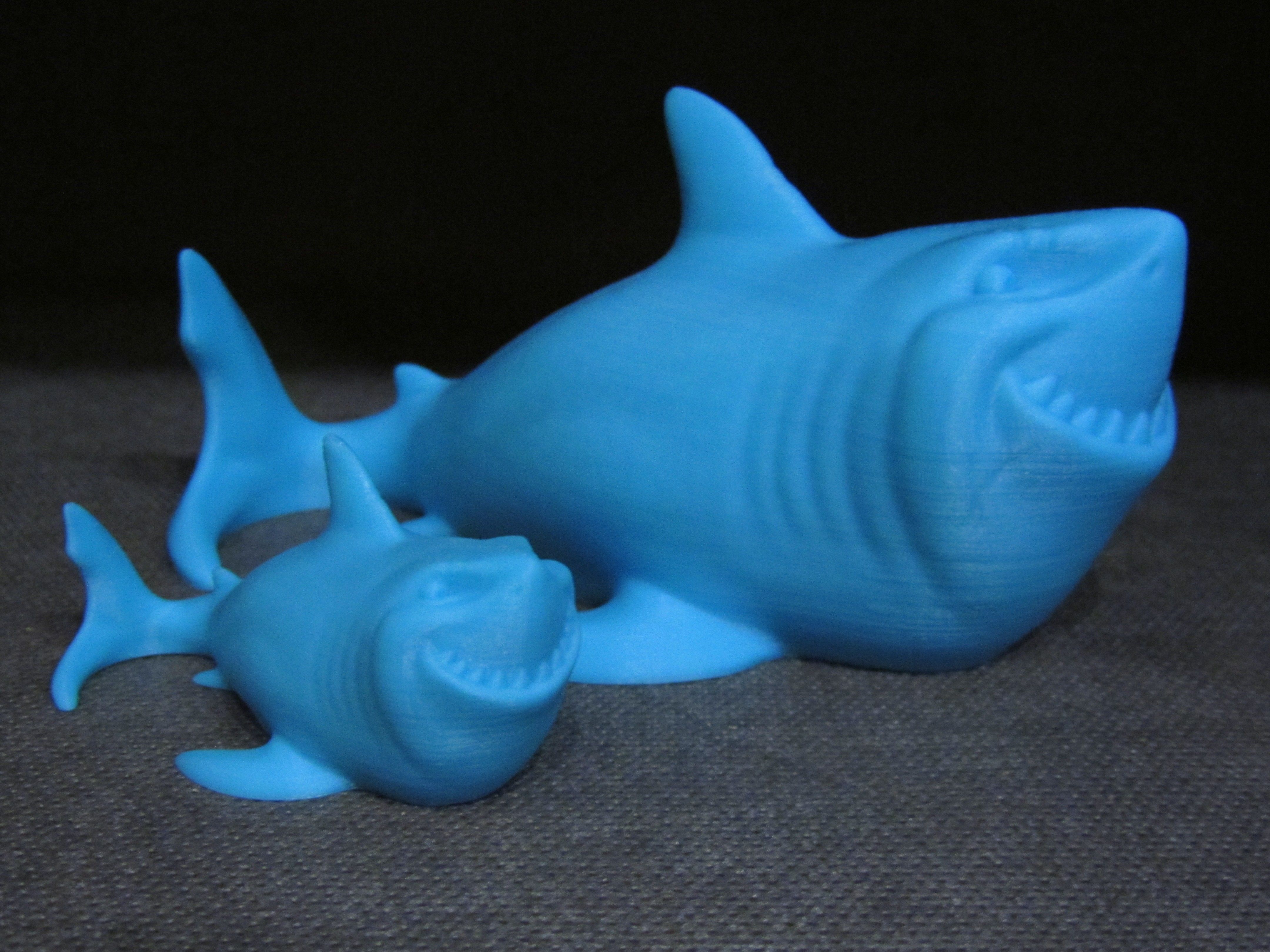 Bruce 5.JPG Descargar archivo STL gratis Bruce the Shark (Easy print no support) • Modelo imprimible en 3D, Alsamen