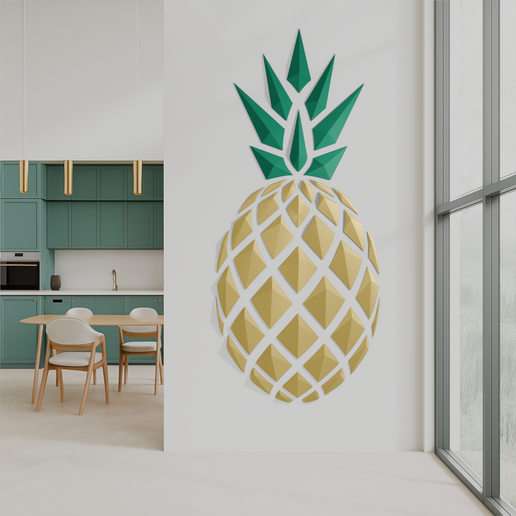 geometric-pineapple_illus_ver2_1_1.png Geometric Pineapple wall art