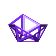 d2m-frame-a.stl Glowing Icosahedron Mace with Spikes