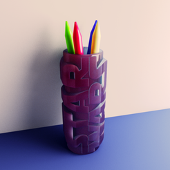 starwars6.png STL file Pencil case Star Wars・3D printable model to download