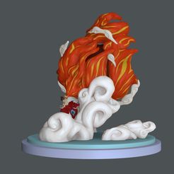 004.jpg Fichier STL One Piece : Luffy Red Roc (ORIGINAL)・Design imprimable en 3D à télécharger
