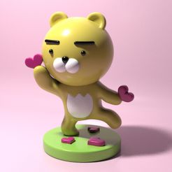 Ryan11.jpg Free STL file kakao friends RYAN LION 카카오프렌즈 라이언・3D printing model to download
