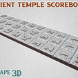 ancient-temple-scoreboard.png Ancient Temple Fantasy Football Dugout & Scoreboard