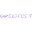 logo.stl EXHIBITION STAND FOR NINTENDO GAME BOY Light
