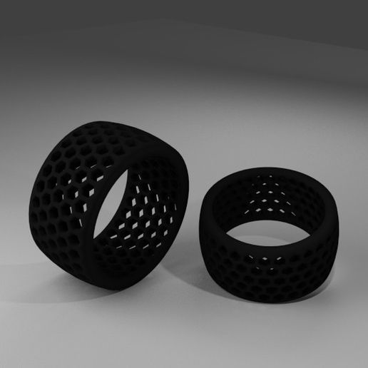 HoneyCombRing.JPG Honeycomb Ring