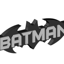 Capture-1.jpg Archivo 3D Logotipo de BATMAN・Objeto para impresora 3D para descargar