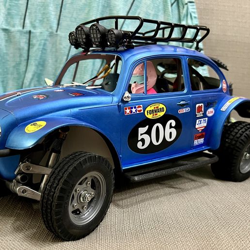 Racing Car Tamiya Racing Buggy Sand Scorcher 1/10 SCALE R/C HIGH
