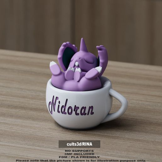 Nidoran male in the chill cup