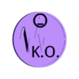 KO token.stl Бесконечность: Игра Статусные жетоны Набор 1