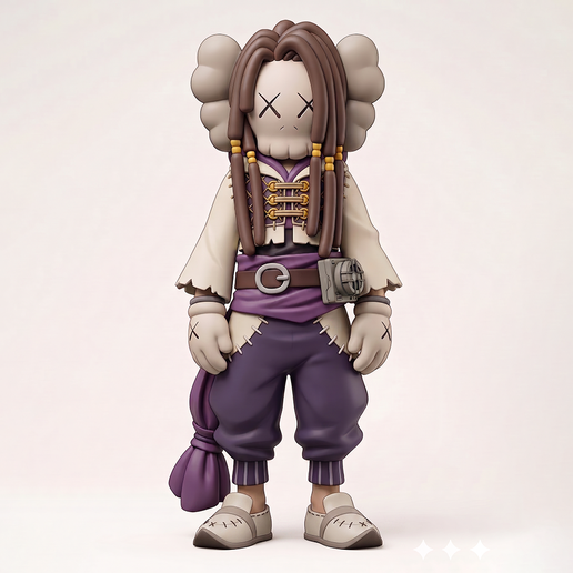 💬 Kaws Jabber Wonger Gachiakuta・ STL File for 3D printing・Cults