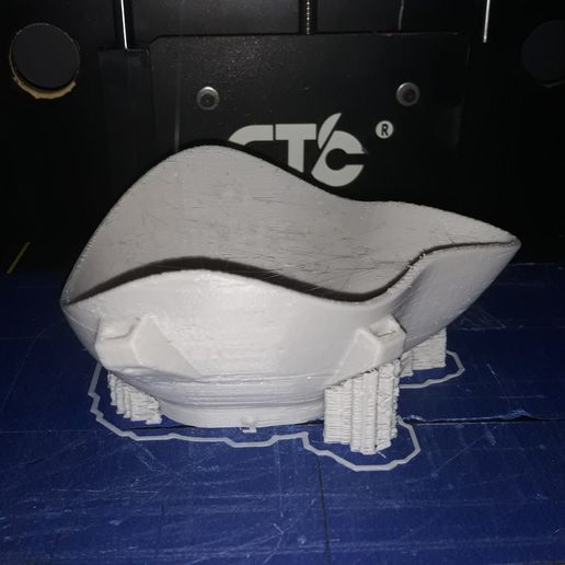 COVID-19 MASK (Easy-to-print, no support, filter required)