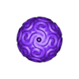 FRUIT-TEXTURED-VERSION.stl Akuma no mi: Gomu Gomu no Mi PROP (Monkey D. Luffy Devil Fruit of One Piece) .STL FILE