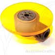 Acclaim Crafts Air Assist Nozzle w Shield Attached.jpg Universal Air Assist Nozzle for Laser Cutting by Acclaim Crafts