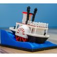 ff1d2863bfeca76729be52ea0bab283d_preview_featured.jpg Old paddle-wheel steam boat with display stand (visual benchy)