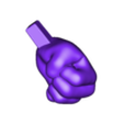 hand_left.stl Invisible Man (Cartoon)