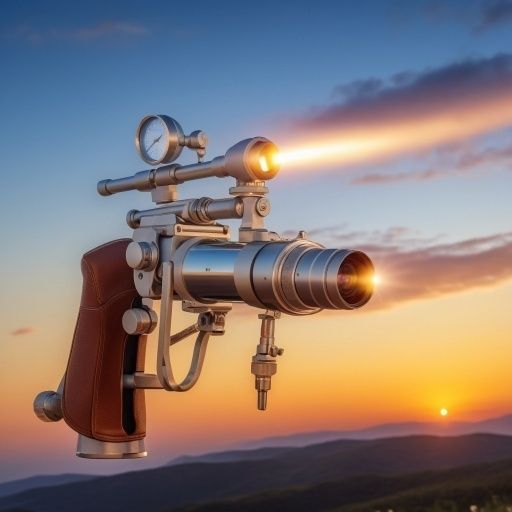 e439e54049cc4c359df10a43960ca5f2.jpeg Pistola de raios retro futurista movida a vapor