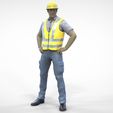 Co3.1.jpg N3 Construction Worker 1 64 Miniature standing