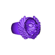 skullwings.stl anneau de crânes