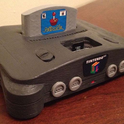 3d Print Nintendo 64 Raspberry Raspberry Pi N64 Case New Arrivals