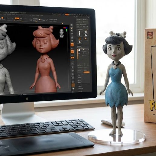 BETTY RUBBLE: Bedrock's Finest! 🦴 The Flintstones 3D Model