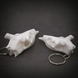 IMG_20241018_004445.jpg Halloween Deer Skull Keychain