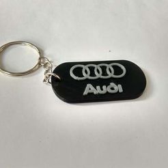 cad629645e23dc22f1e6dea91b8cee23_preview_featured.jpg Archivo STL gratis key chain audi・Modelo para descargar y imprimir en 3D