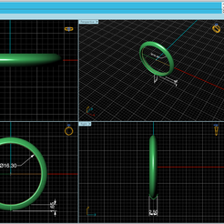 2017-11-07_1157.png Archivo STL Anillo de boda R1・Plan de impresora 3D para descargar