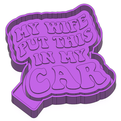 ink.png Archivo 3D Mi Esposa Ponga Esto En Mi Coche Freshie STL Mold Housing・Diseño para descargar y imprimir en 3D