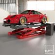 a4.jpg Diorama: Wheel Alignment Lift for RC and Diecast