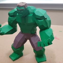 Low Poly Hulk v2