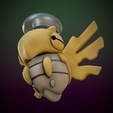 Shedinja_A-3DUsky-render-3.png Shedinja Pokemon