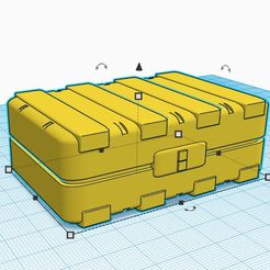 sdafafs.jpg Télécharger le fichier STL gratuit Star Wars Crate - Boîte - Conteneur • Objet imprimable en 3D, kcb277