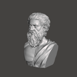 Plato-2.png 3D Model of Plato - High-Quality STL File for 3D Printing (PERSONAL USE)