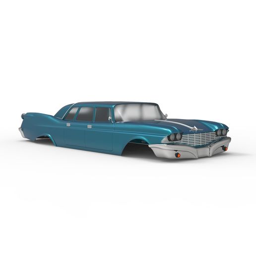 1958 Imperial Crown Limousine by Ghia Rc body shell