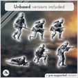 5.jpg Set of six German WW2 infantry troops (with MP40, Panzerfaust and K98k) (5) - Germany Eastern Western Front Normandy Stalingrad Berlin Bulge WWII