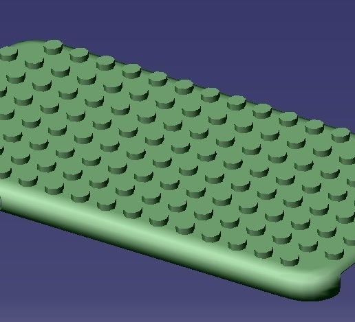 iPhone 6S Lego Case 3D model preview