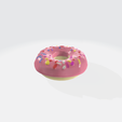 1.png 3D Donut Model - Realistic Glazed Donuts with Sprinkles