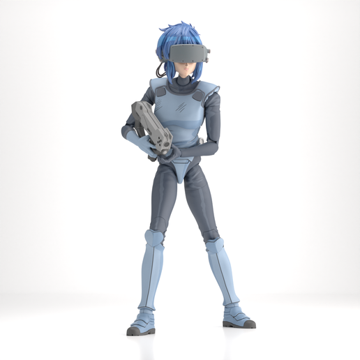 major10.png Ghost in the Shell Motoko Kusanagi Action Figure