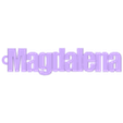 magdalena.stl PACK OF NAME KEY RINGS (100 NAMES) VOLUME 2