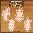 VCC-Cults3D-38.png Chibi Carrot Cookie Cutter Kit