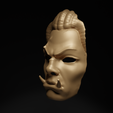 7.png Warrior - Knight Face Mask 3D print model