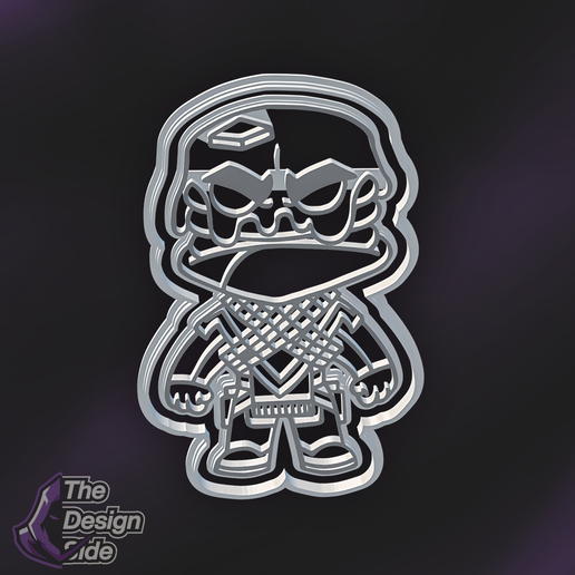 Fortnite Mancake Cookie Cutter (Premium) - 3D model önizlemesi