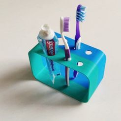 3904040a27b60f0f9c20bce65f13dbc3_display_large.jpg Free STL file Toothbrush Holder・Object to download and to 3D print, prasadc