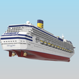 5.png MS COSTA CONCORDIA cruise ship printable model