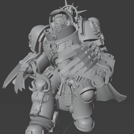 1st Captain Gor Vargan of the Indomitable Sons