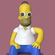 Render1-1.jpg Os Simpsons - Homer Paranóico Meme