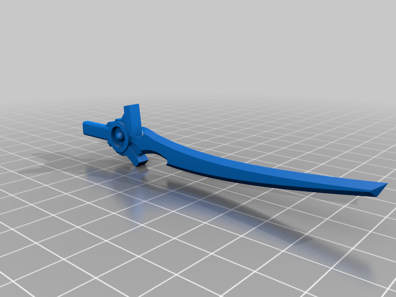 Stormfall Sword Descargar archivo STL gratis Espada de Transformers Windblades • Modelo ...
