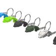 Keychain_Boomerang_Phaser_1.10.jpg StarTrek Keychains Bundle part 1 - 11 Modèles imprimables - STL - Usage personnel