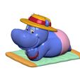 6.jpg HIPPO BABSI BABY FOR 3D PRINT STL